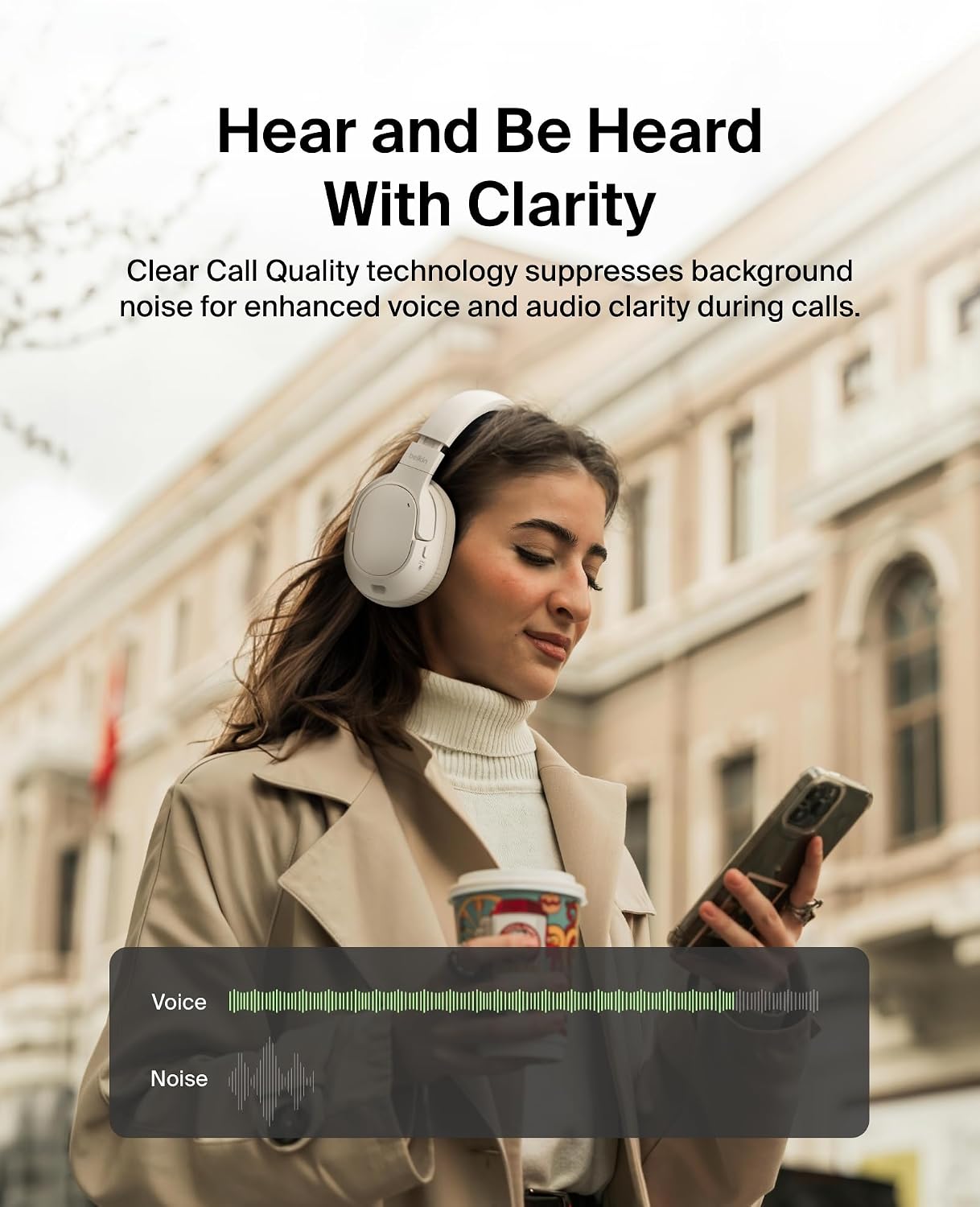 Thumbnail 3 de Belkin SoundForm Isolate Headphones