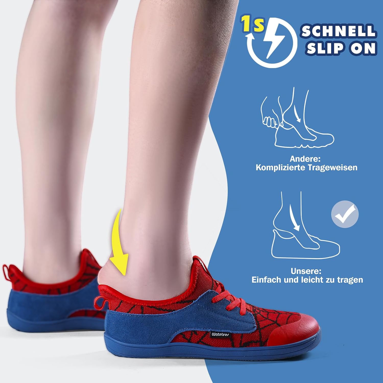 Thumbnail 2 de Breite Barfußschuhe WateLves für Kinder