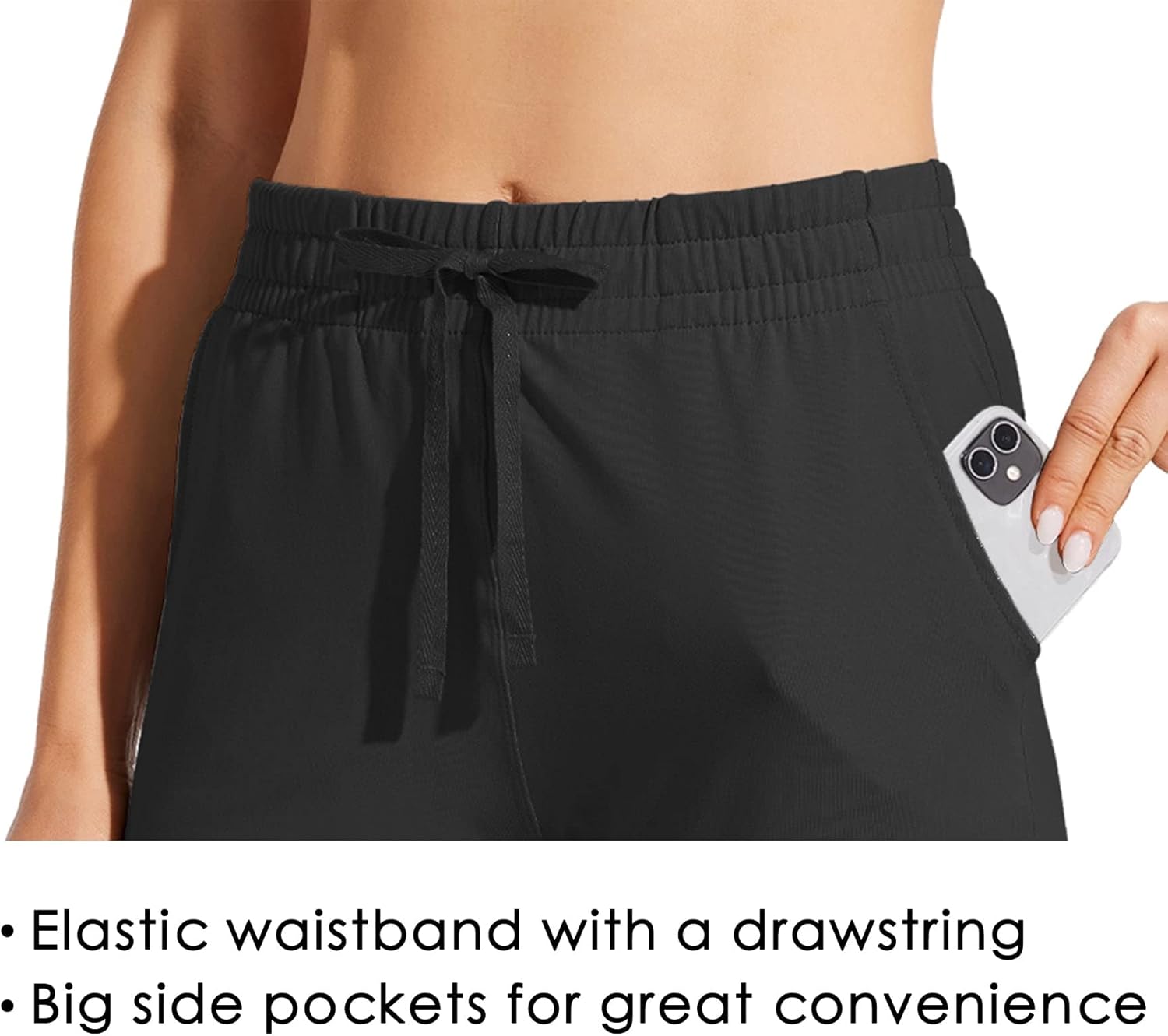 Thumbnail 3 de WILLIT Damen Jogginghose aus Baumwolle – Lang, gerader Beinverlauf, Kordelzug & Taschen