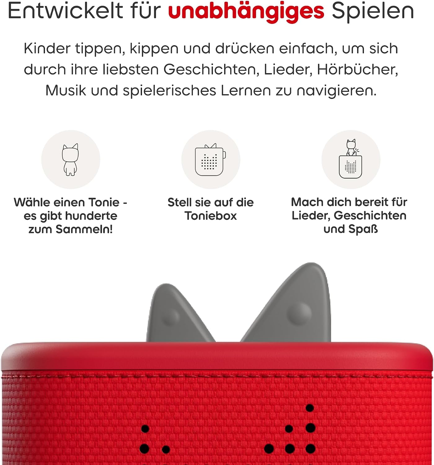 Thumbnail 6 de tonies Hörfigur My First Dschungel Set – Dschungeltiere entdecken (3er-Set) für Toniebox