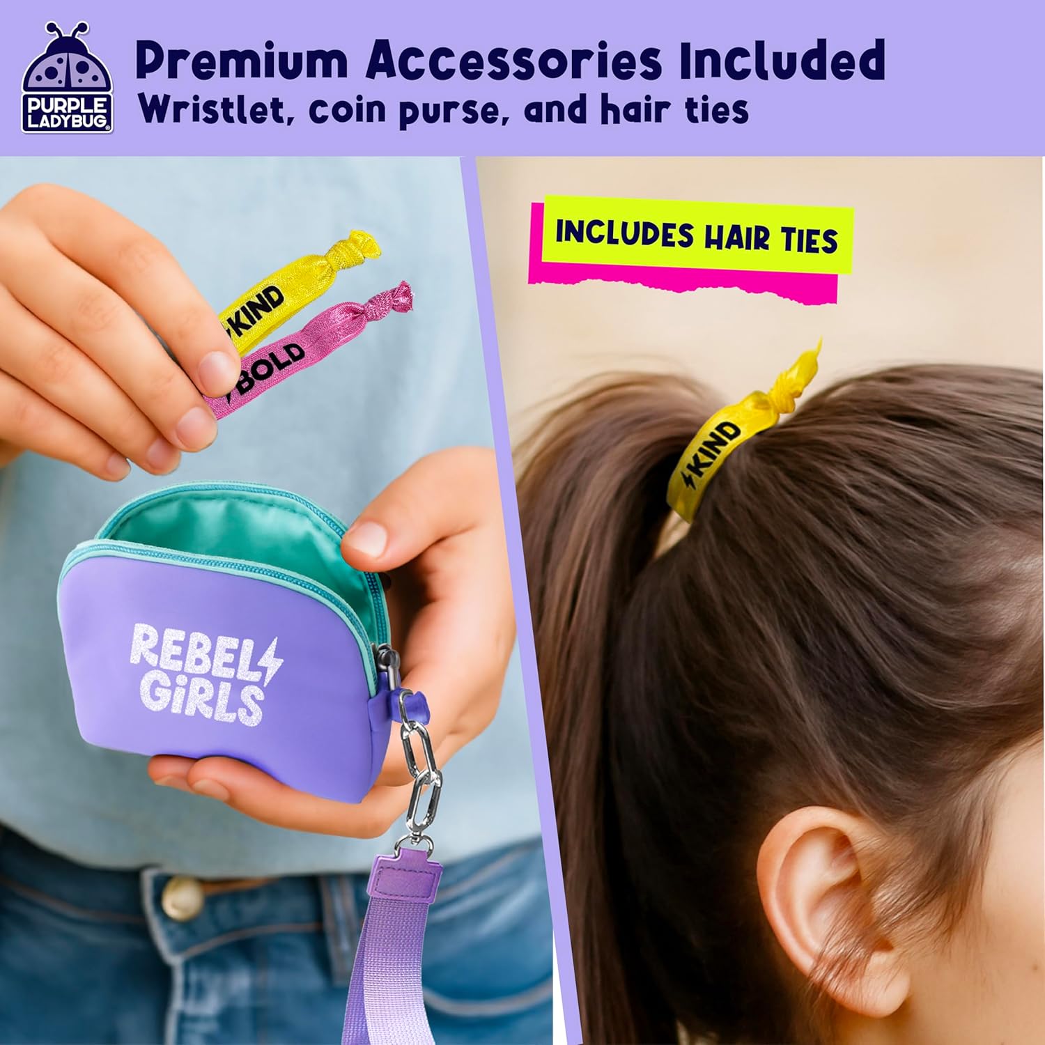 Thumbnail 6 de Purple Ladybug Rebel Girls bottle kit 1000 ml