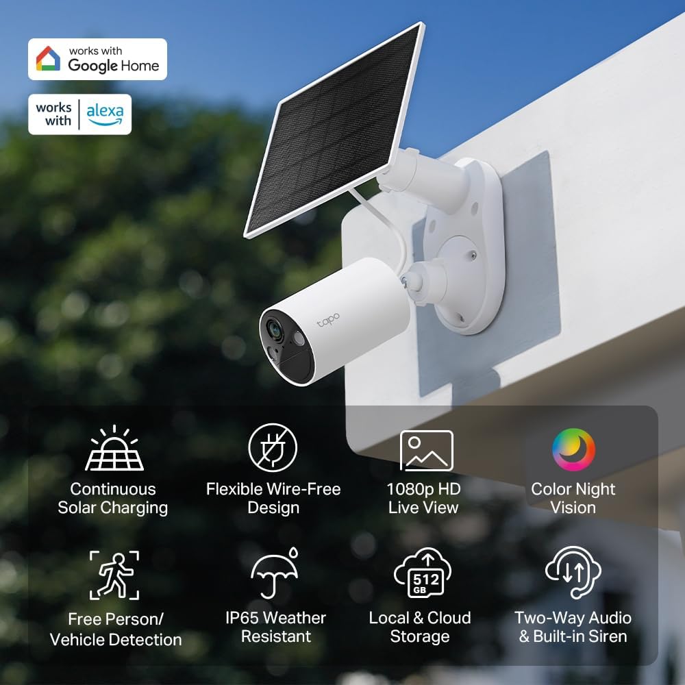 Detalle 2 de Tapo SolarCam C402 1080P Outdoor Camera