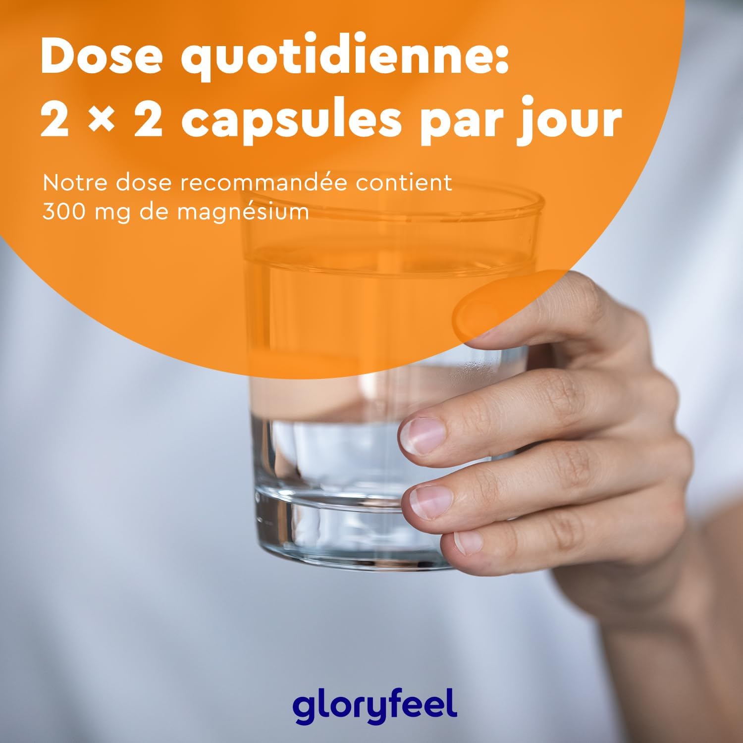 Thumbnail 5 de Gloryfeel Magnésium Bisglycinate 300 mg 💊