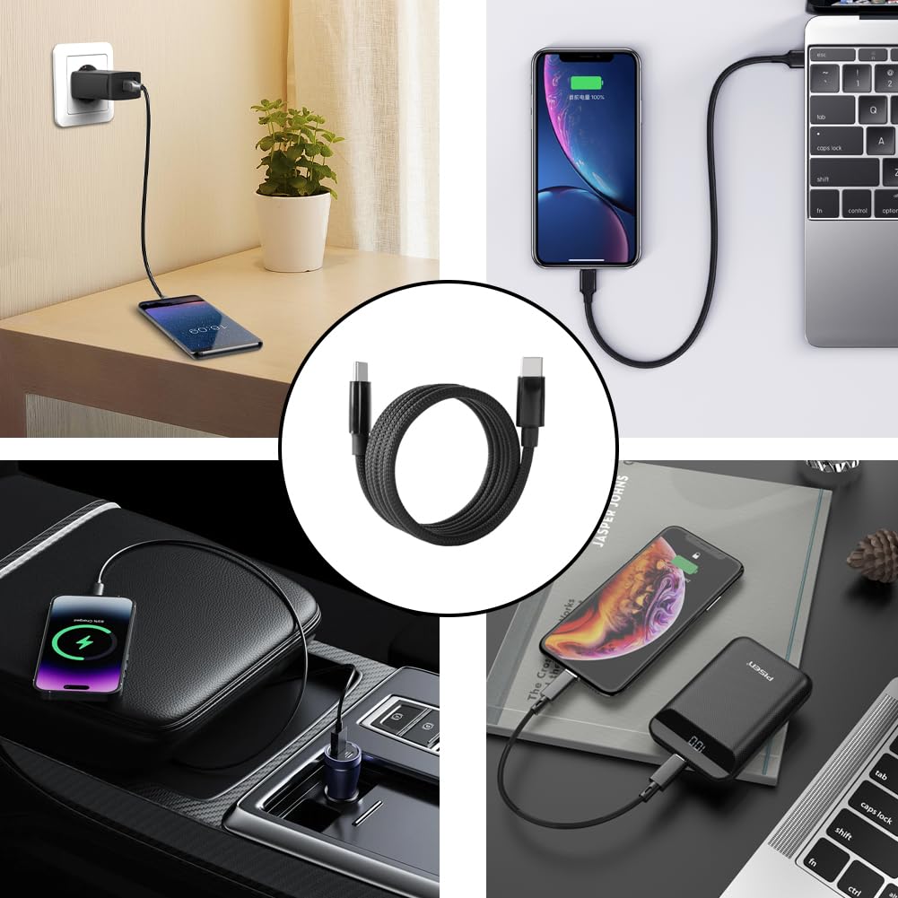 Thumbnail 6 de Zernavith USB C Charger Cable 1m 60W