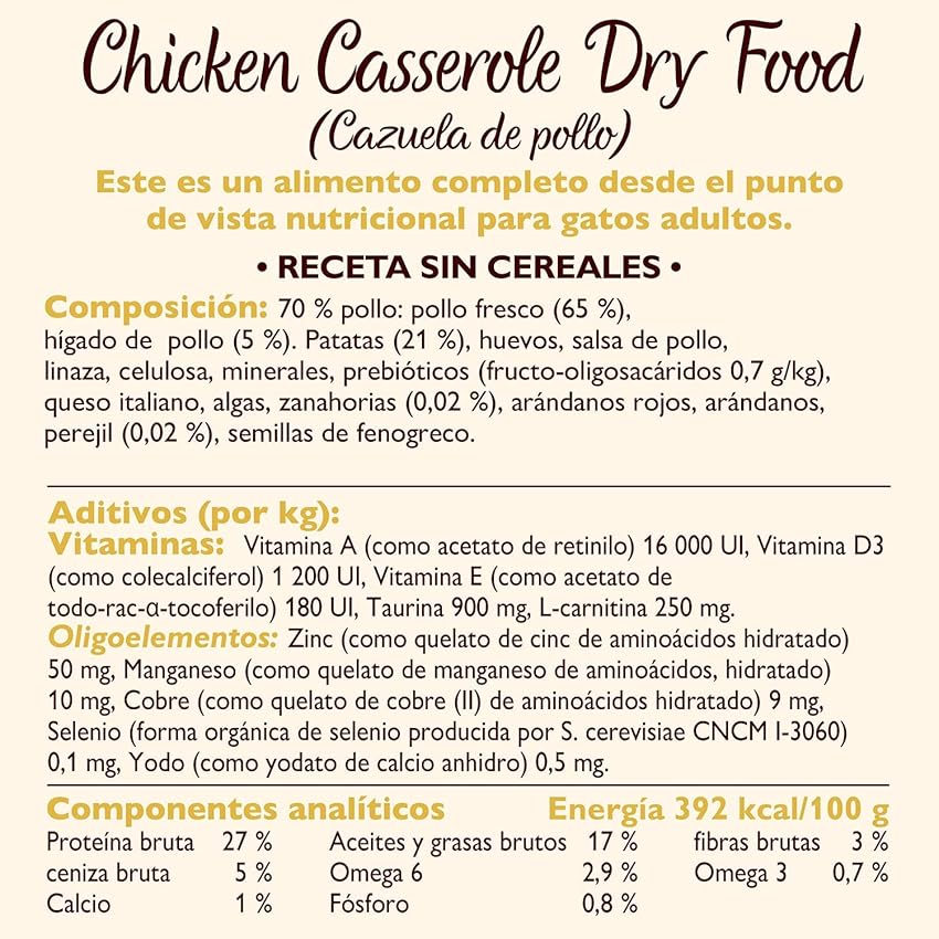Detalle 2 de Lily's Kitchen Elaborado para gatos adultos 2 kg 🐱
