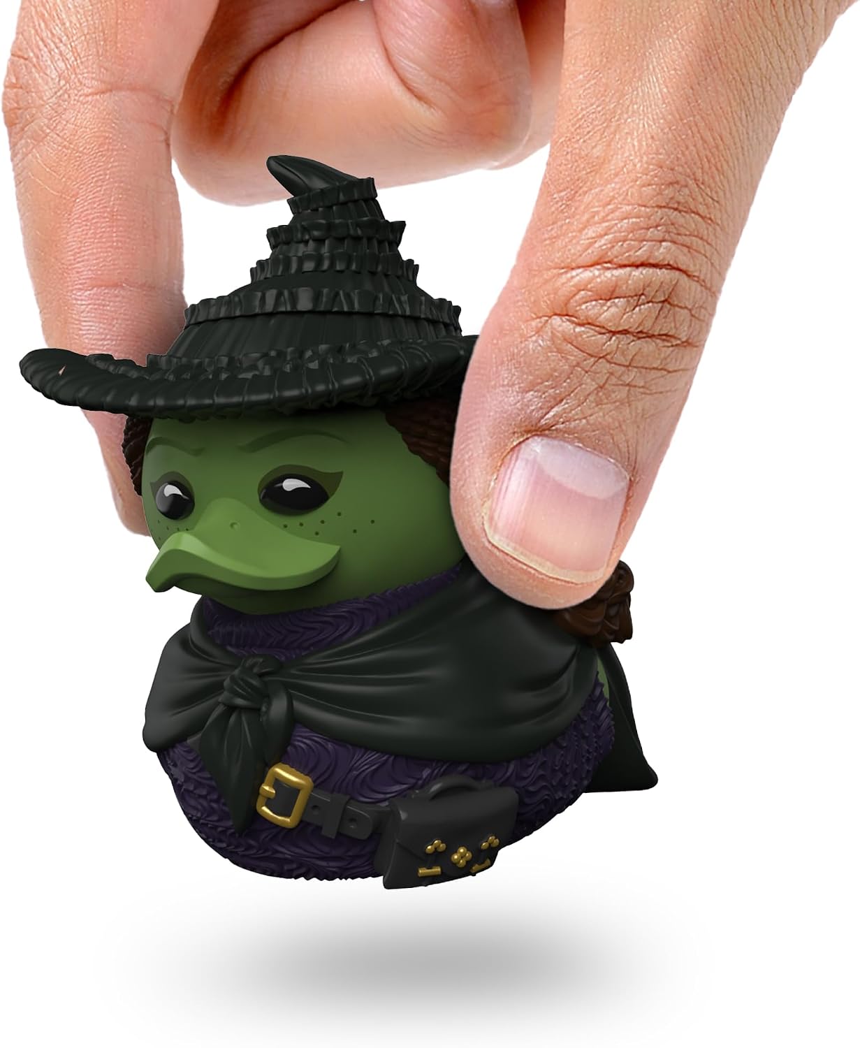 Detalle de TUBBZ Mini: Wicked – Elphaba Thropp, figurka kaczki cosplay z PVC