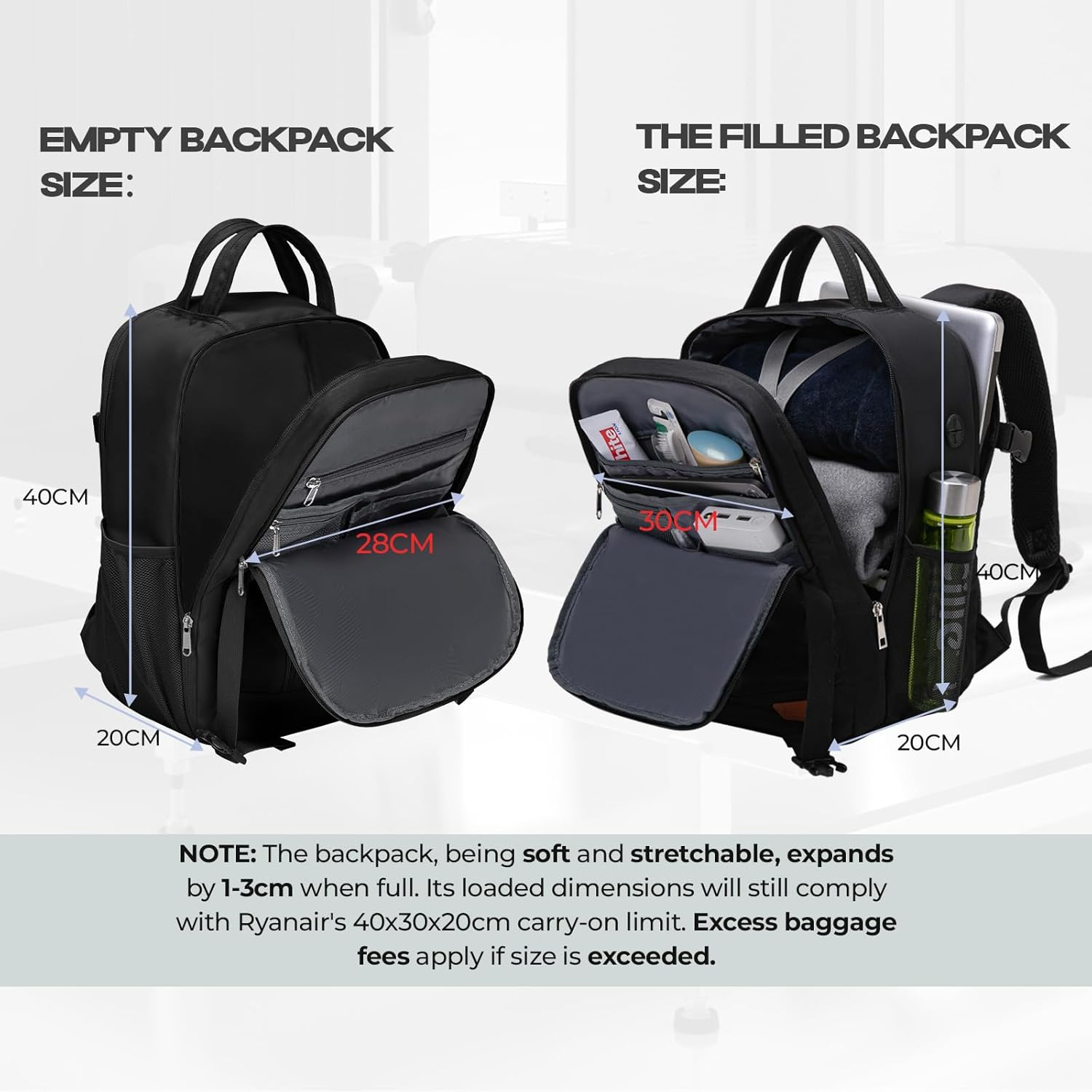 Thumbnail 1 de VMIKIV EasyJet cabin bag 30 Litre underseat backpack