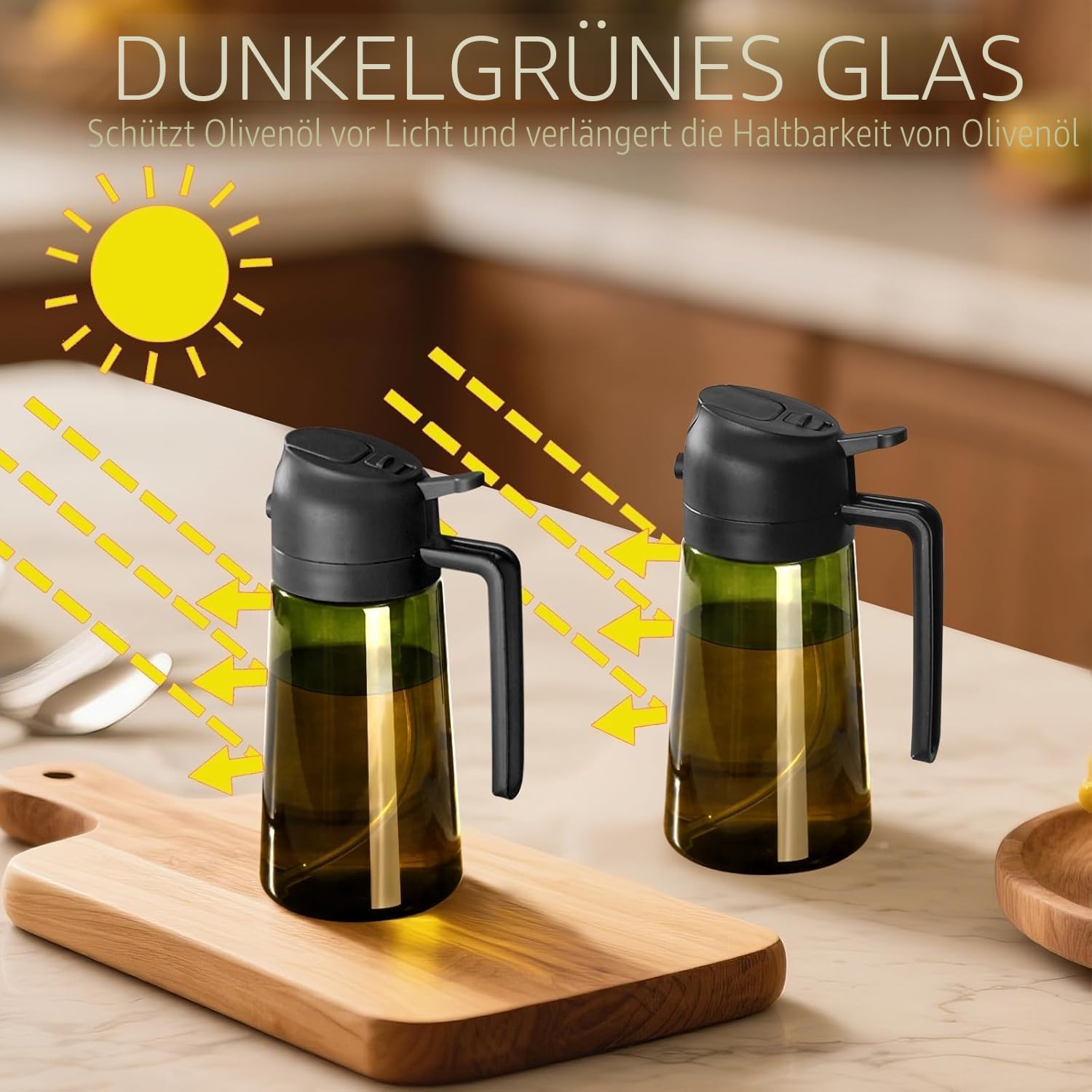 Thumbnail 6 de SWEET VIEW Olivenölspender 470 ml Glas