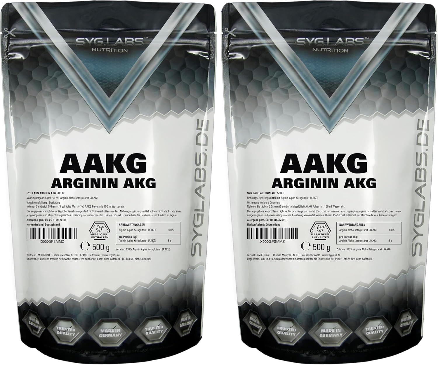 Thumbnail 6 de AAKG Arginin AKG Pulver 500g đ¶