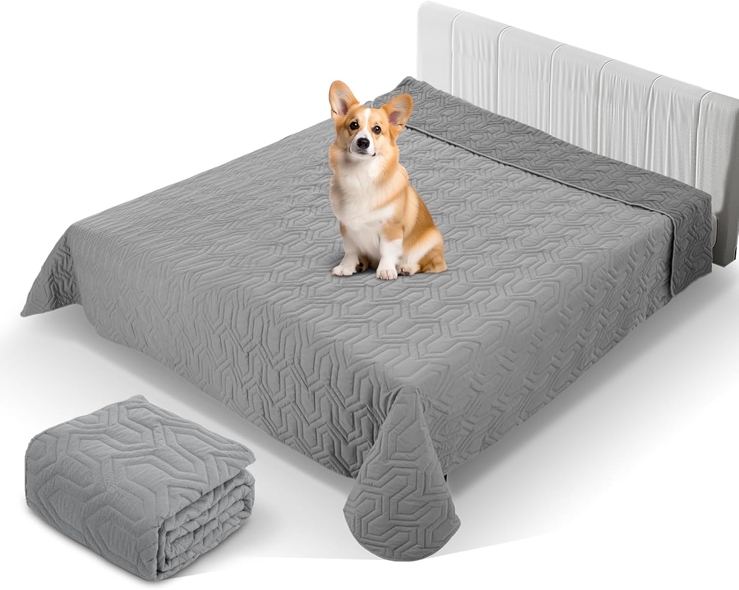 PICK FOR LIFE 208x259 cm wasserdichte Hundedecke – beidseitig nutzbar, waschbar, Innen und Außen