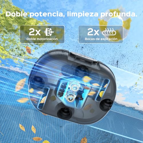 Thumbnail 4 de TALOSBO S1PRO (2026 Upgrade) robot limpiafondos para piscina, doble motor y hasta 120 min