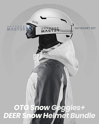 Thumbnail 6 de OutdoorMaster Ski Helmet Set with Goggles