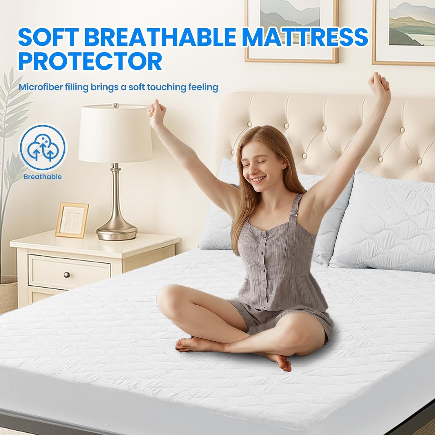 Thumbnail 1 de Ystyle protège matelas 160x200 cm