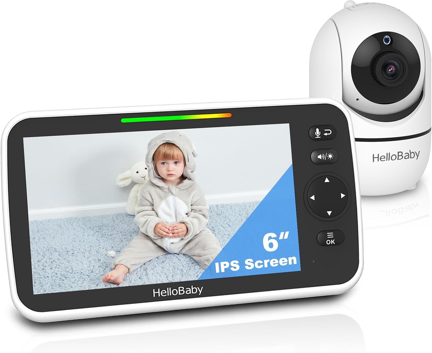 Thumbnail 6 de HelloBaby HB6550 Baby Monitor 5-inch