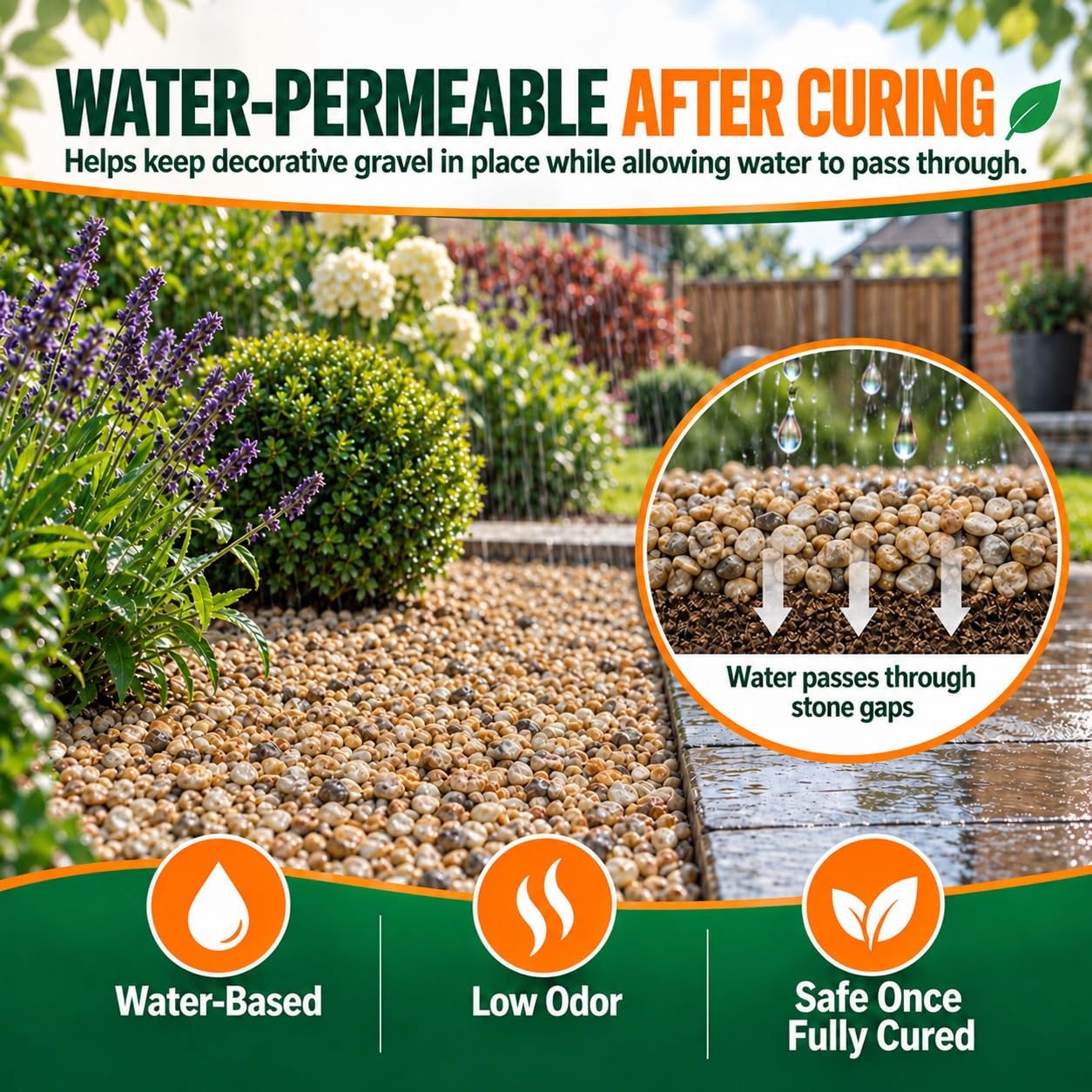 Thumbnail 6 de YKF Gravel Glue, 1 Gallon Kit