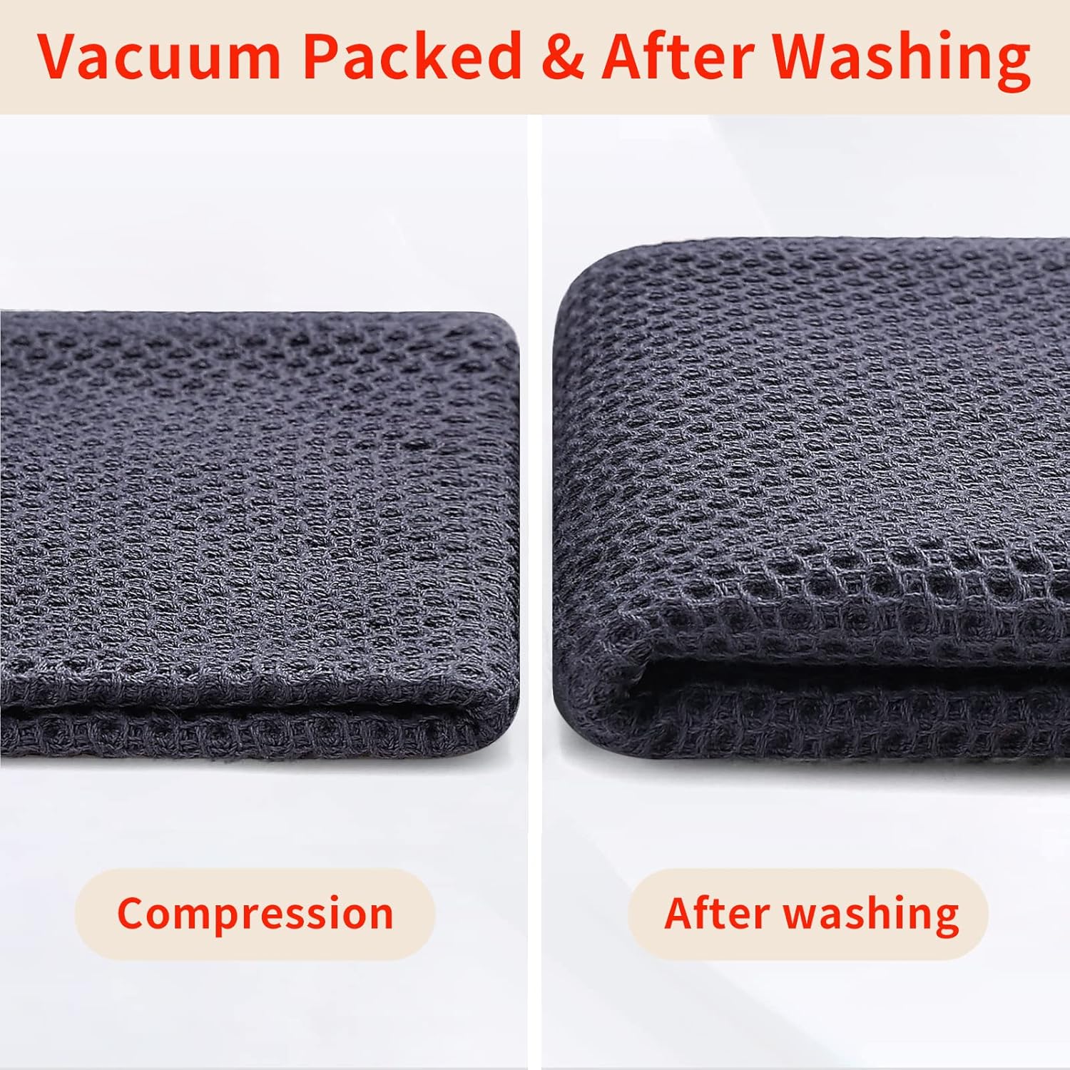 Thumbnail 6 de Homaxy Cotton Waffle Dish Cloths, 6-Pack ⚙