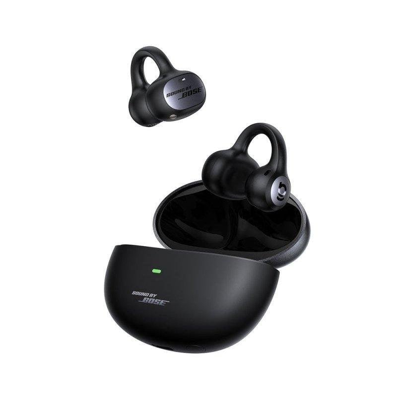 Detalle 2 de Baseus Inspire XC1 Sound by Bose auriculares inalámbricos Bluetooth de oreja abierta IP66 (negros)