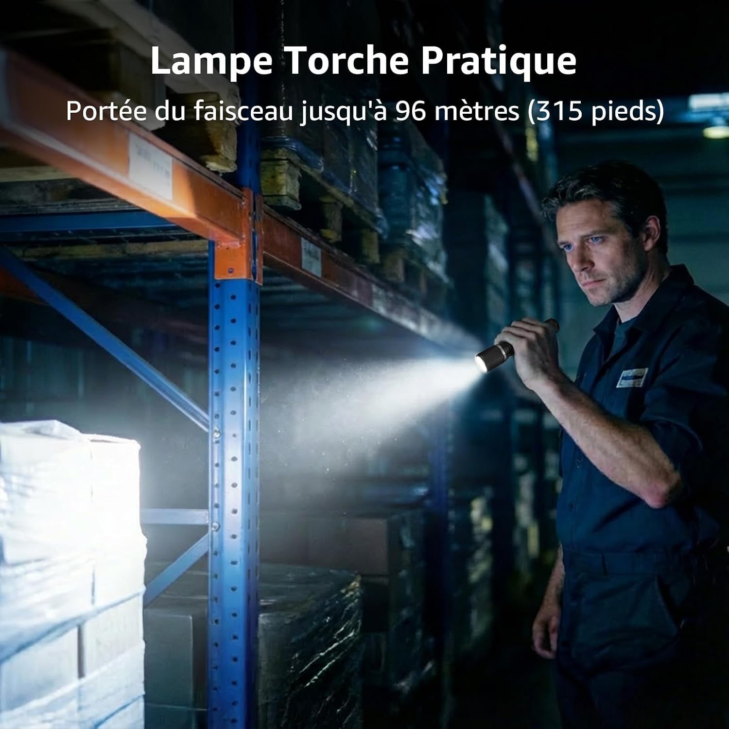 Detalle 2 de Lepro Lampe Torche 3 Modes d’Éclairage