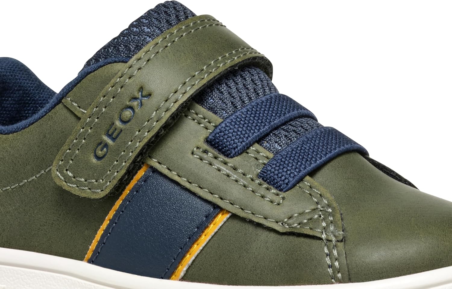 Detalle de Geox Baby Jungen B Eclyper Boy ASneaker – Atmungsaktiver Sneaker für kleine Füße