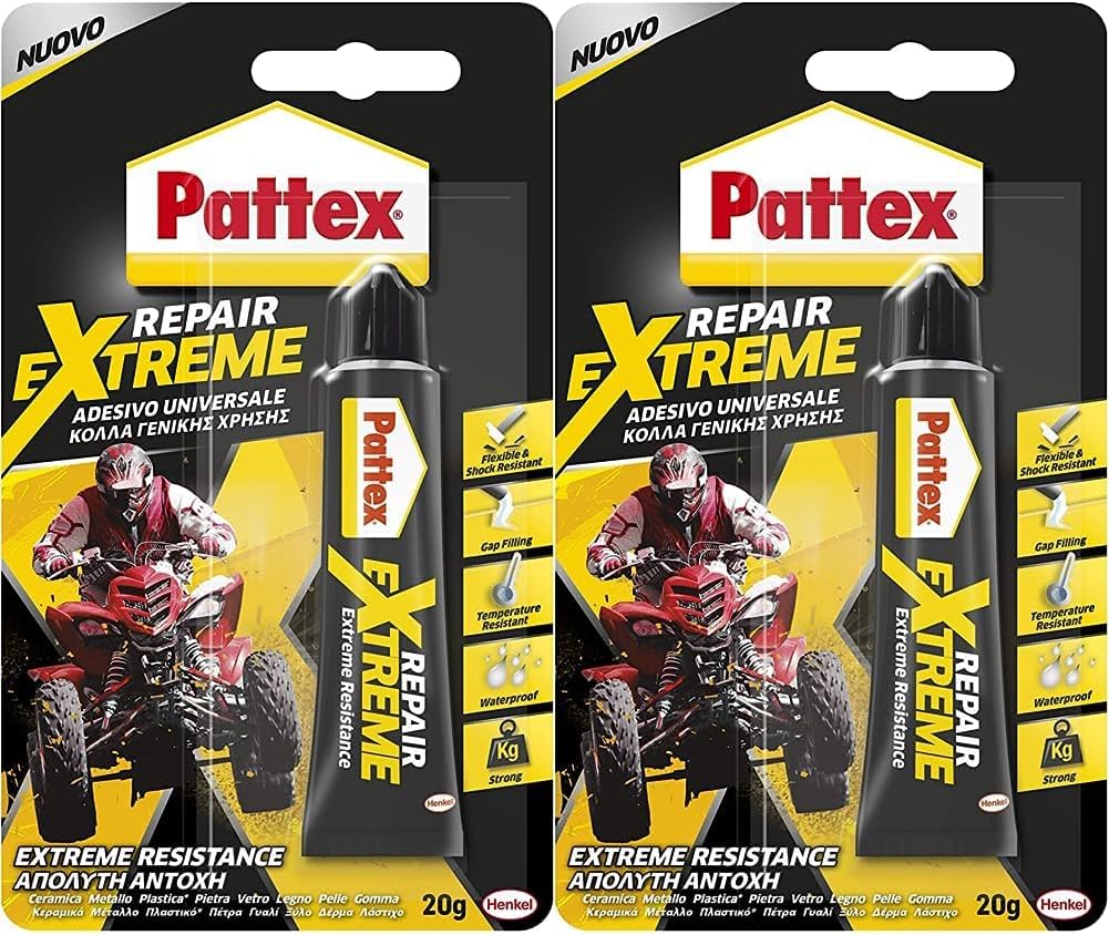 Thumbnail 6 de Pattex Repair Extreme: Colla trasparente multistrato da 20 g per interni ed esterni