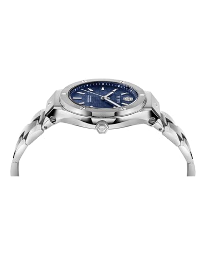 Thumbnail 1 de Philipp Plein Plein Underdog reloj analógico de cuarzo para hombre plata (44 mm) con calendario