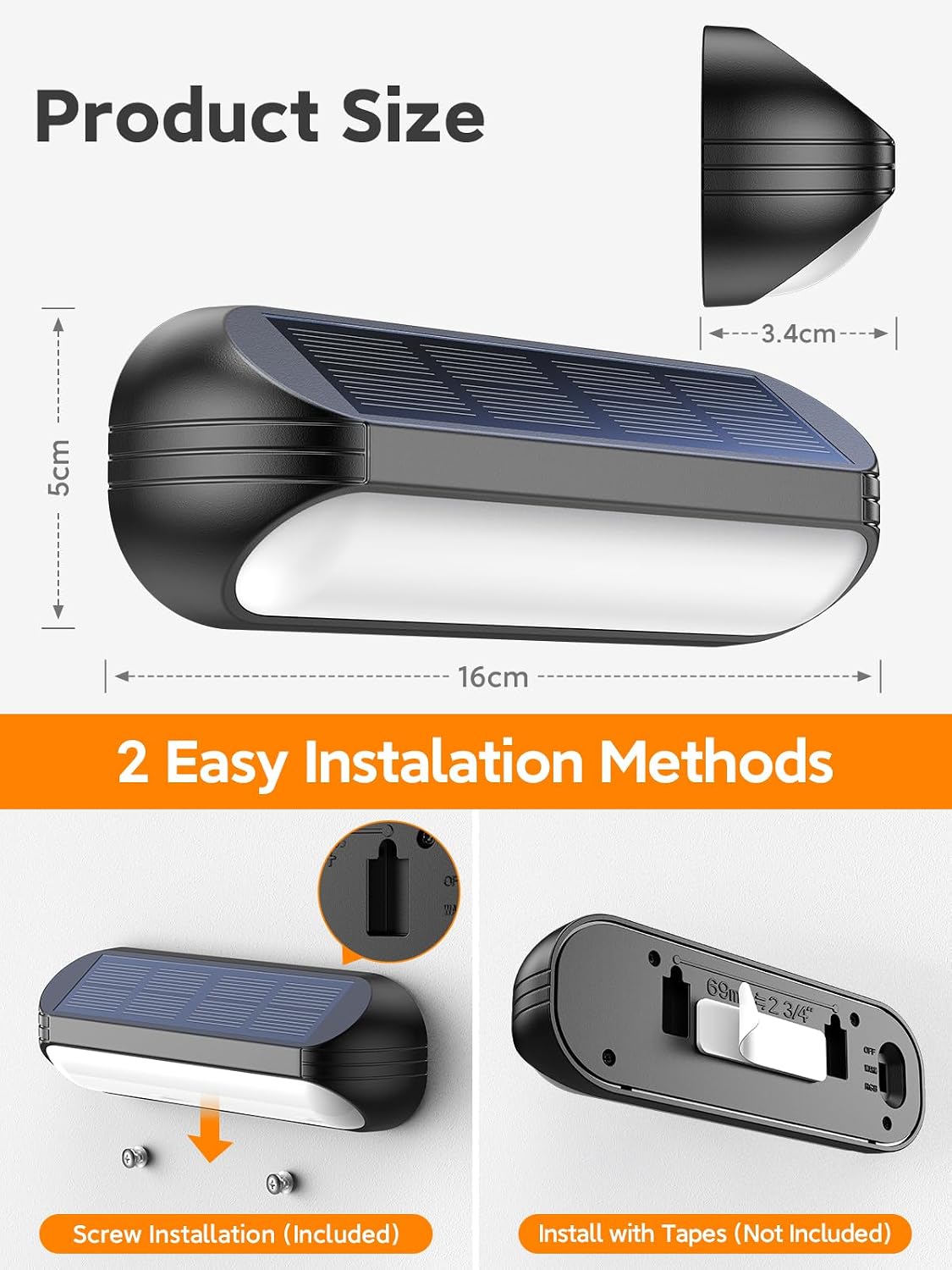 Thumbnail 4 de GEARLITE Solar Lights Outdoor Garden 4 Pack