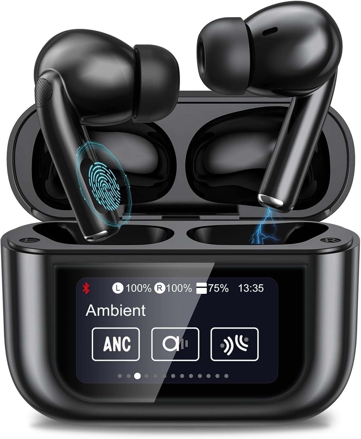 Detalle de Wireless Earbuds 48H Bluetooth 5.4 Noise Cancelling