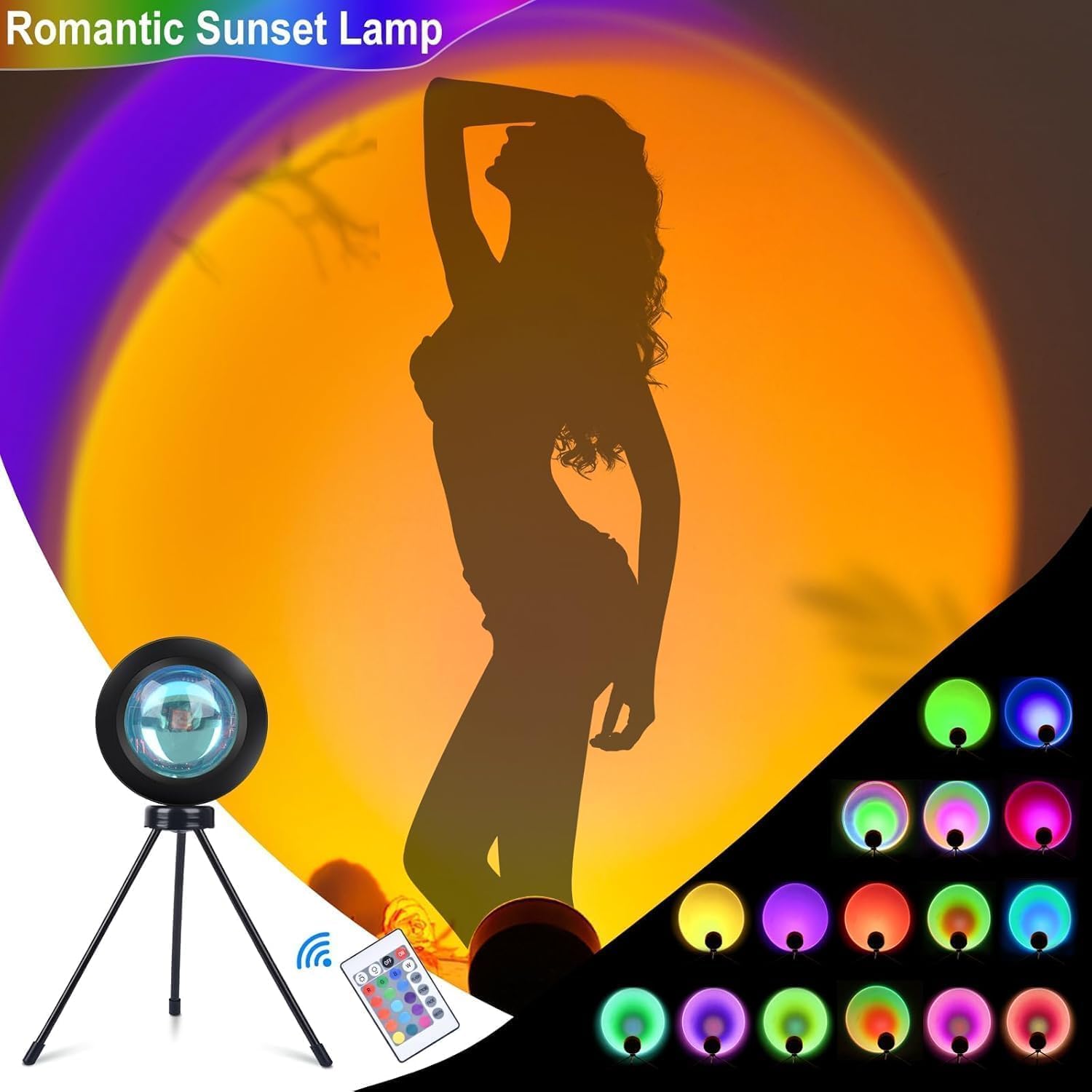 Thumbnail 3 de 13" Selfie Ring Light 76" Stand, 51 Modes