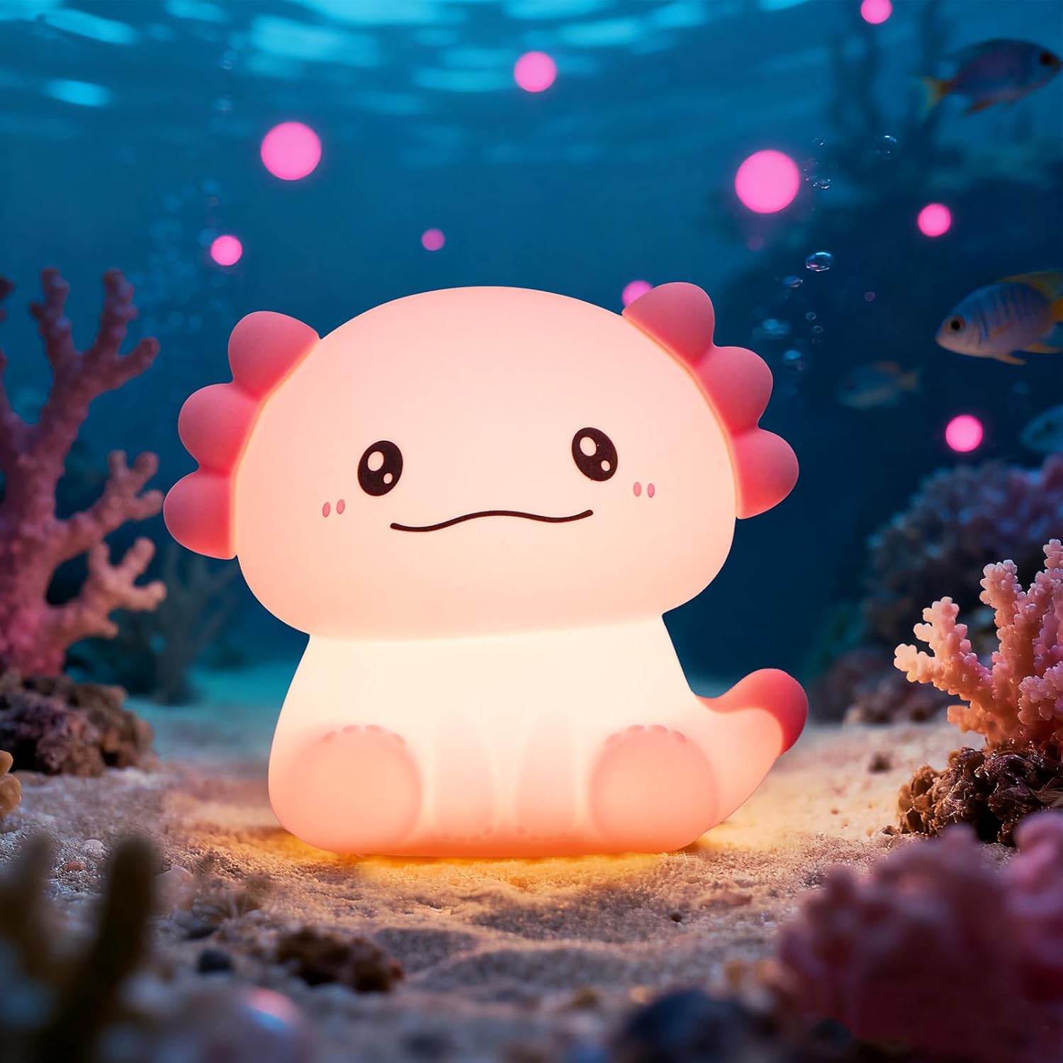 Thumbnail 4 de Nachtlicht Kinder Schwein aus Silikon – dimmbares, touch- und akkubetriebenes Stilllicht für Baby & Kinder