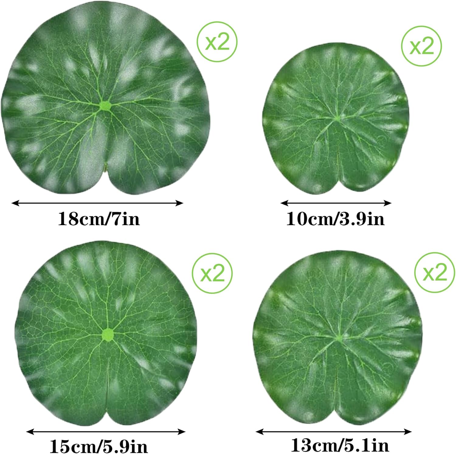 Thumbnail 1 de MaoMaoCha 8 Pcs Artificial Pond Plants