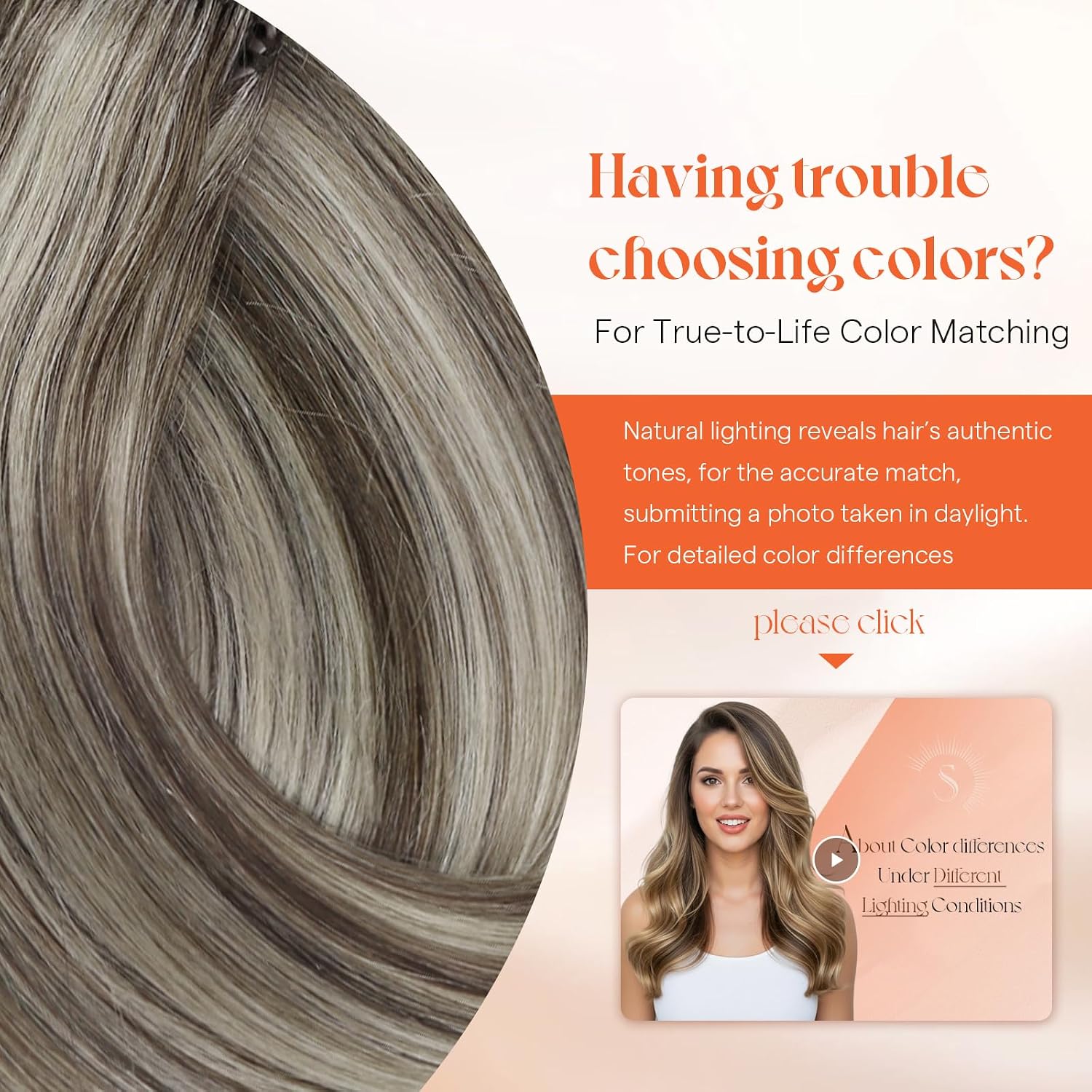Thumbnail 4 de Sunny Hair Clip In Extensions 12 inch Remy Hair