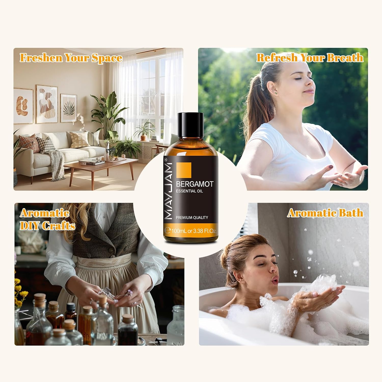 Thumbnail 6 de MAYJAM Bergamot Essential Oil 3.38 FL OZ