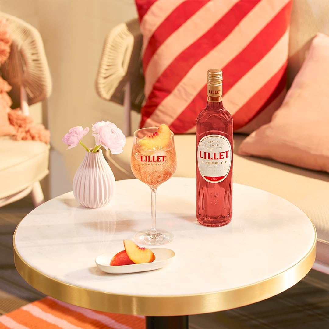 Detalle de Lillet Rosé Aperitivo 🍹 750 ml