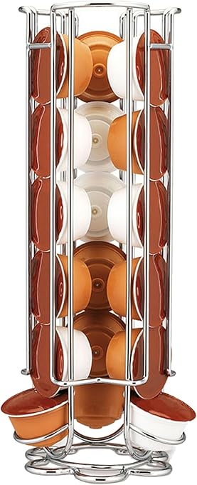 Fackelmann Dispensador Vertical para 18 Cápsulas Dolce Gusto
