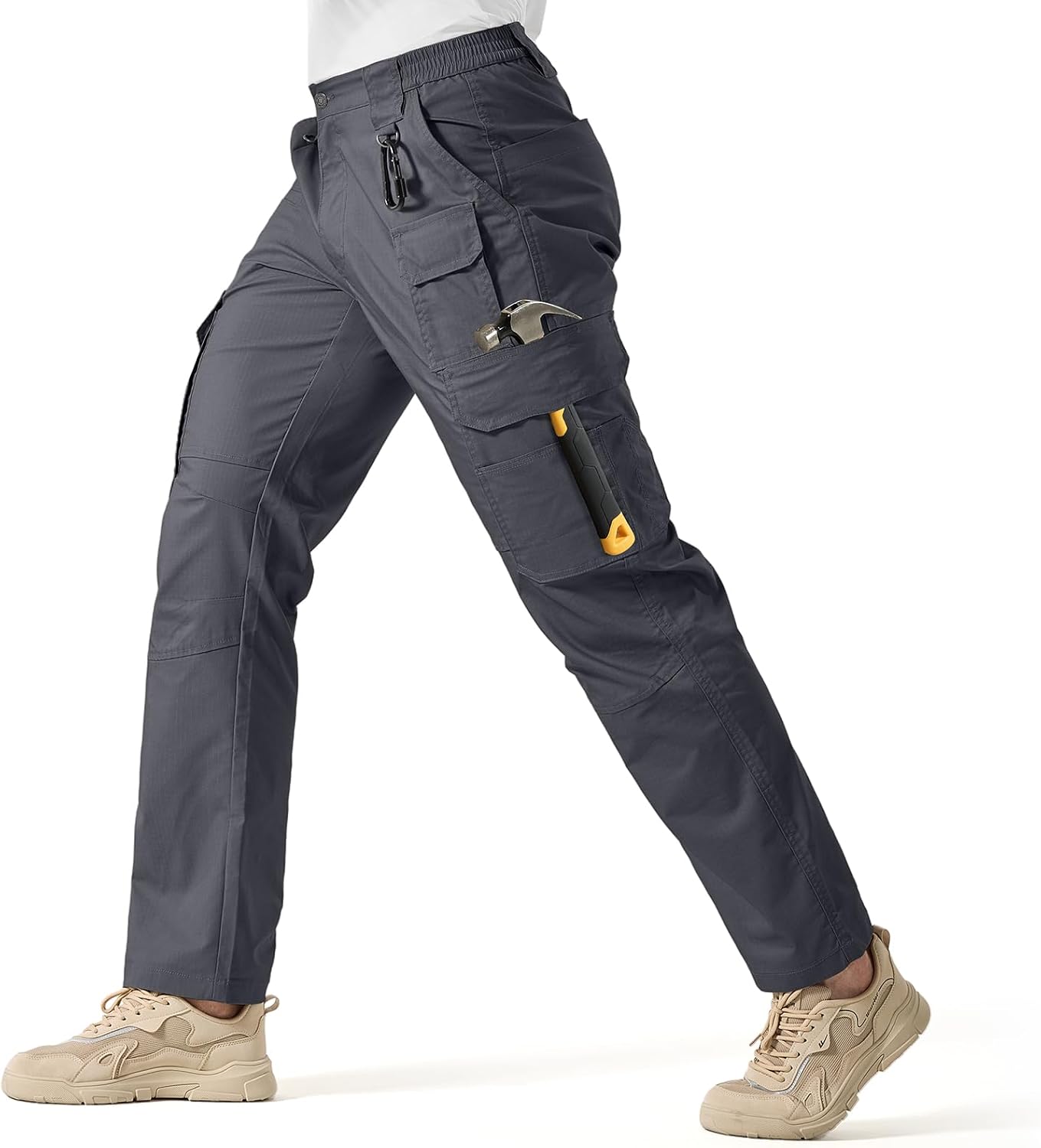 Thumbnail 6 de IGOLUMON Work Trousers Men Cargo Trousers – 14-Pocket Stretch Fit