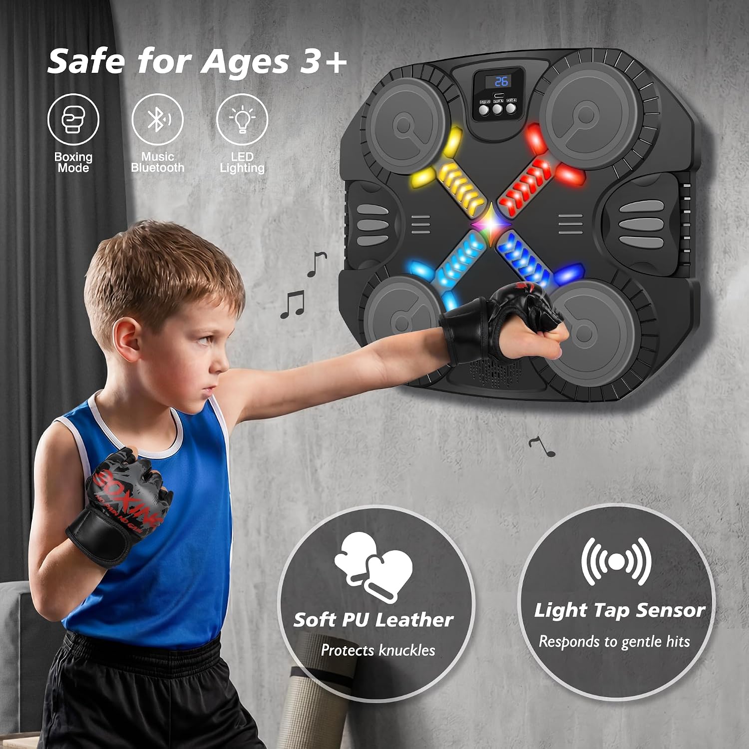 Thumbnail 4 de Music Boxing Machine Wall Mount Target
