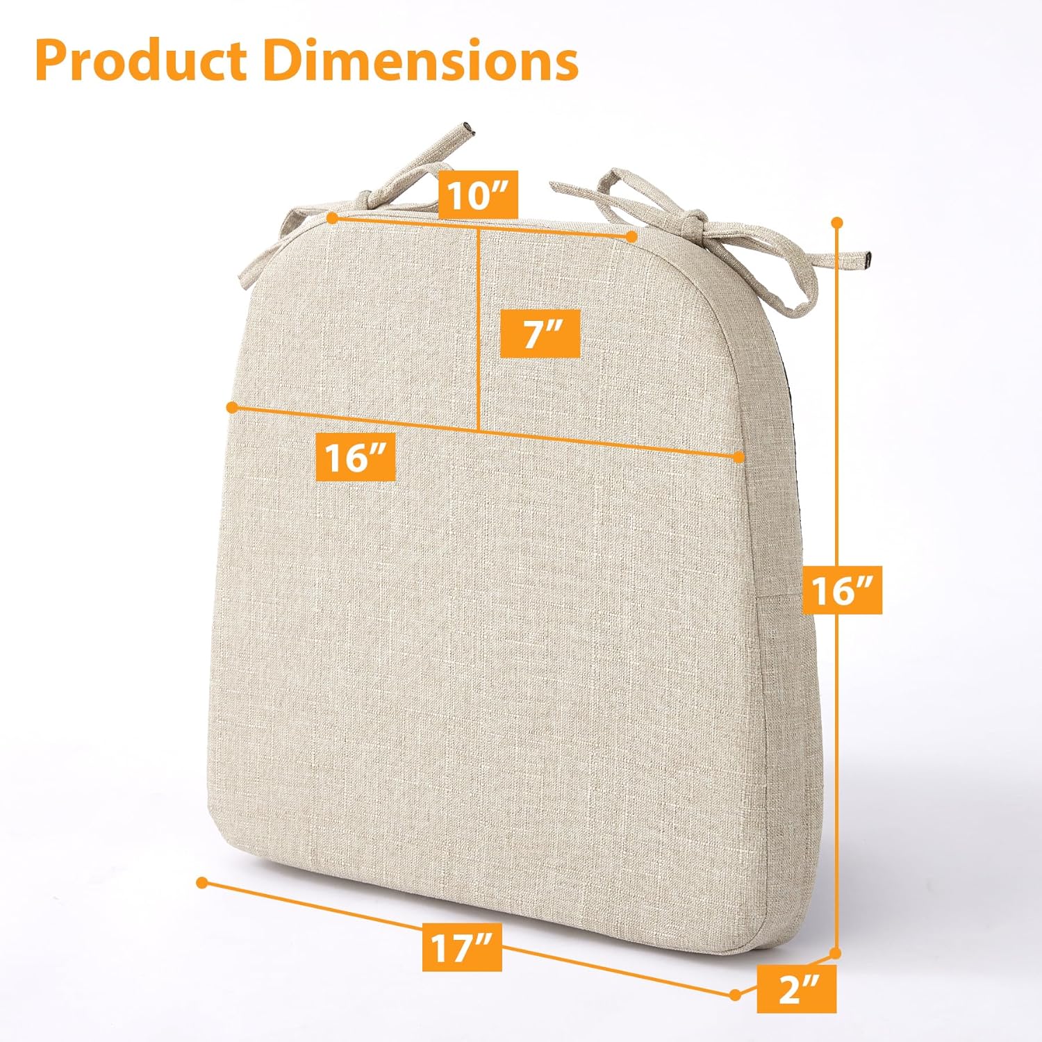 Thumbnail 2 de Ruqmuis Chair Cushions 2" Thick