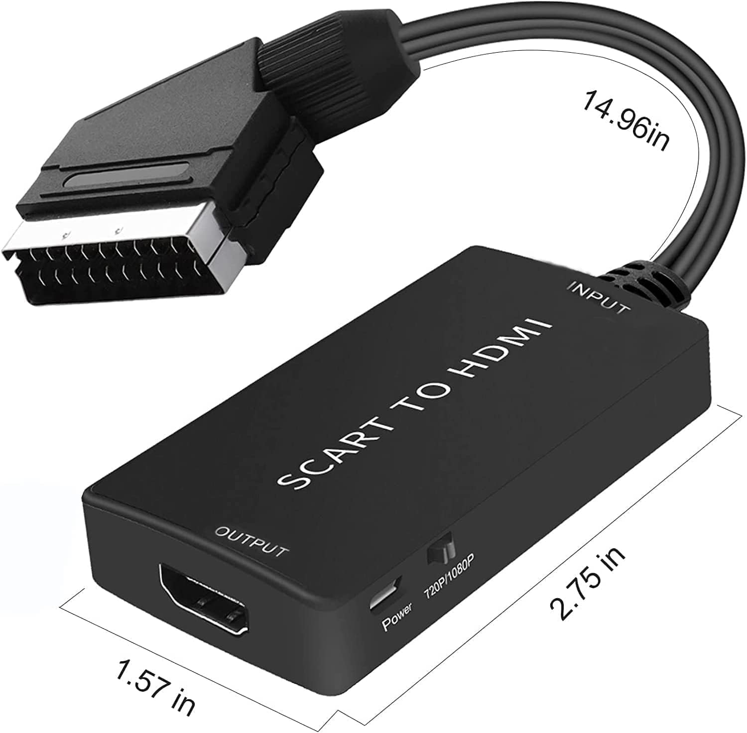 Thumbnail 4 de AIFHDAUF Scart auf HDMI Konverter 1080p