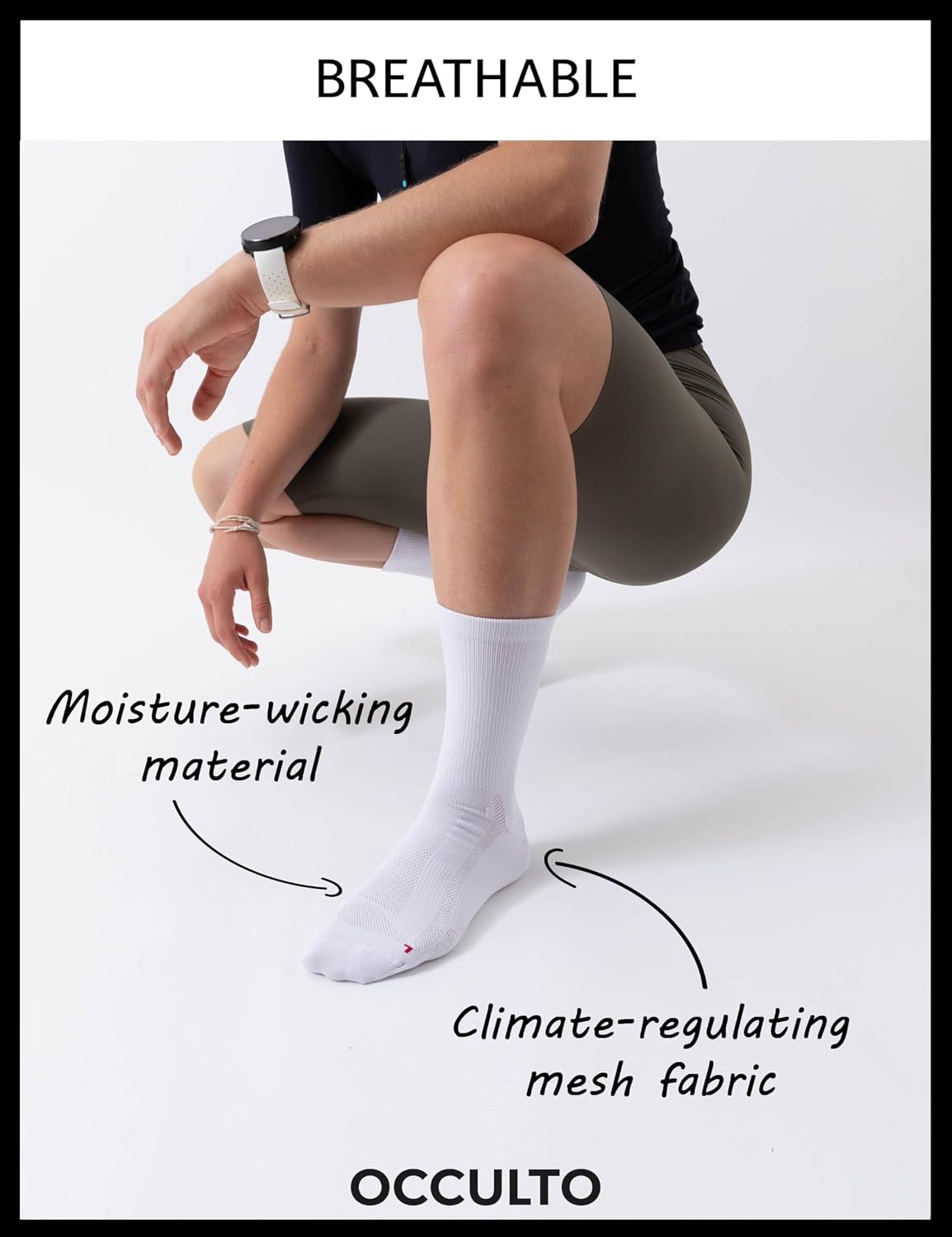 Detalle de Occulto Eddy Cycling Socks Pack of 2