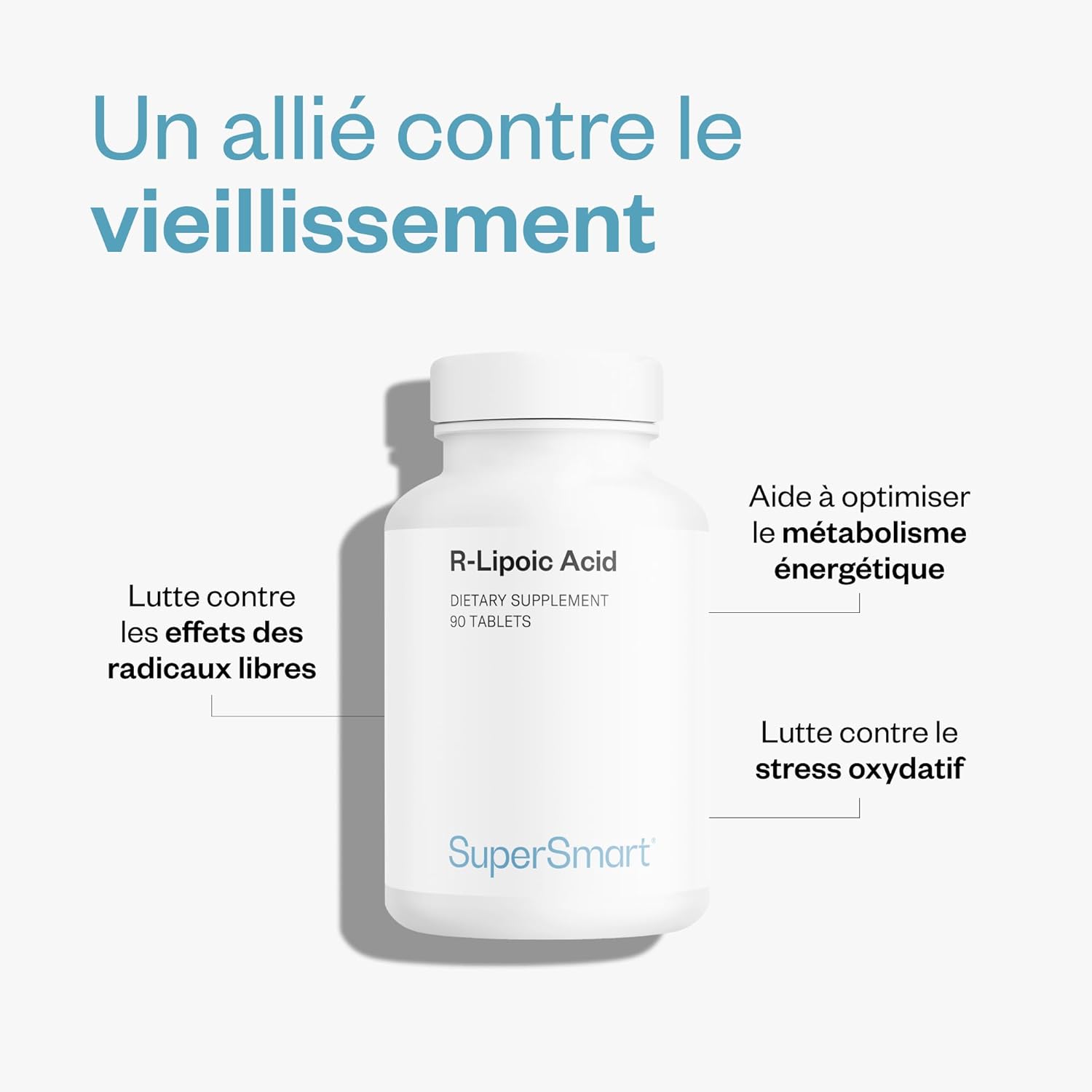 Thumbnail 2 de R-Lipoic Acid Forme R, antioxydant 100 %