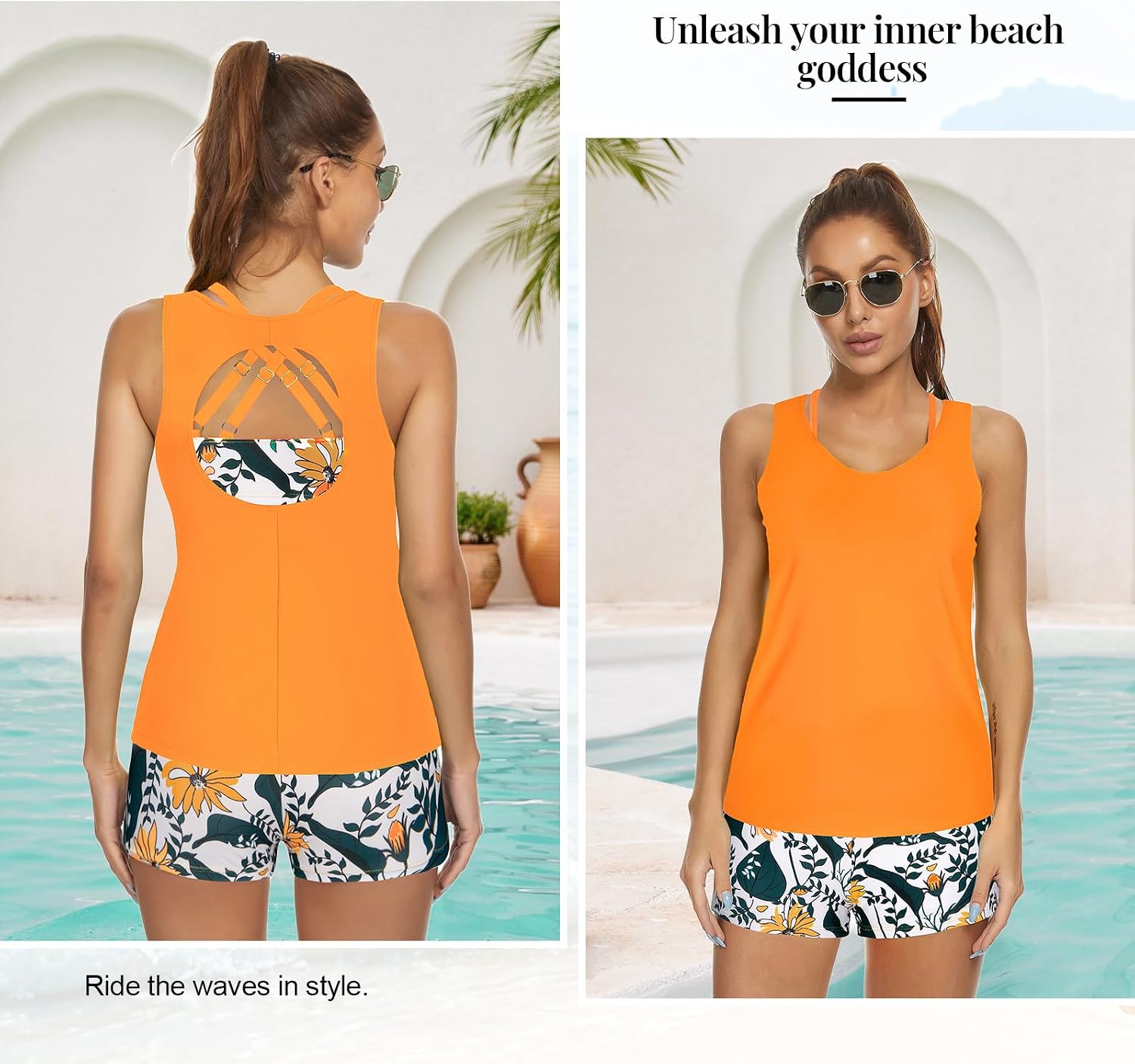 Detalle 2 de JASAMBAC 3-teiliger Tankini