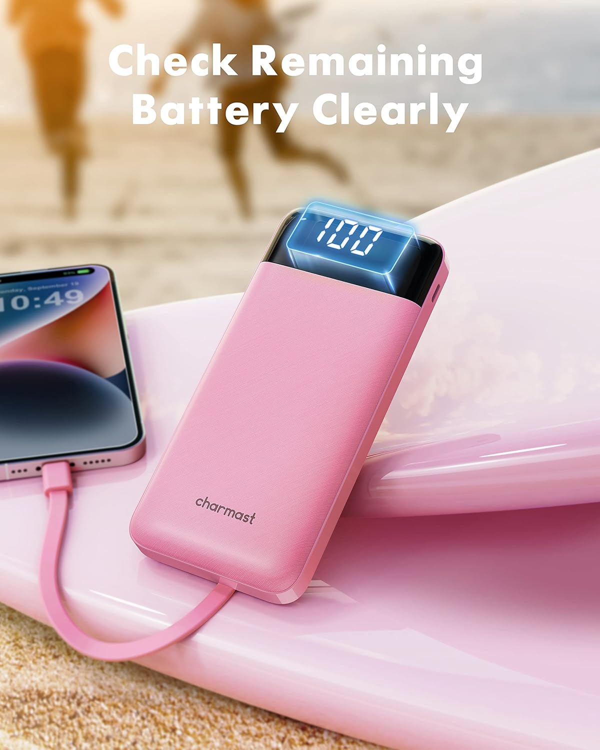 Thumbnail 6 de Charmast Power Bank with Built in Cables X 4: a practical all-in-one portable charger