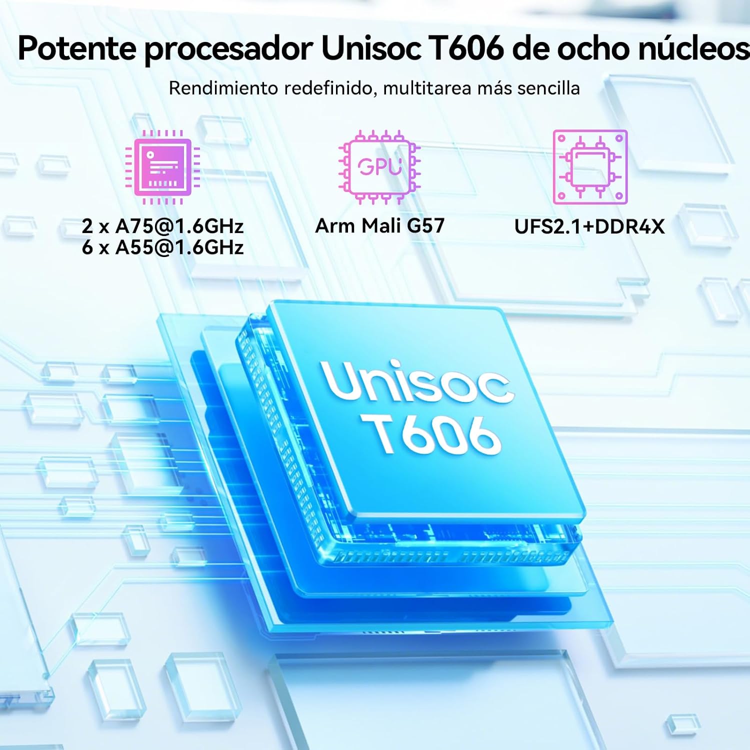 Thumbnail 4 de TABWEE T20 Tablet Android 16 10 pulgadas 24GB