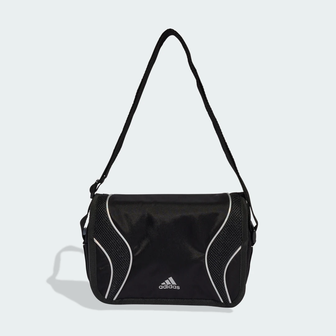 Detalle de Bolso bandolero pequeño Adidas – color negro