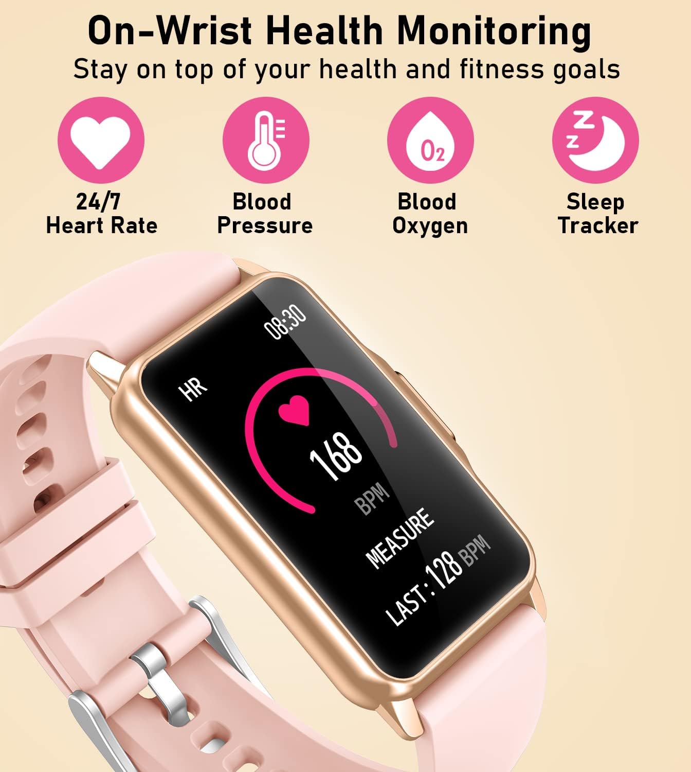Detalle 2 de Fitness Tracker Smartwatch with 115 Sports Modes