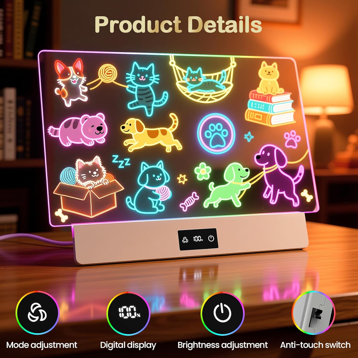 Detalle de TAEMVV LED drawing board, 16-inch