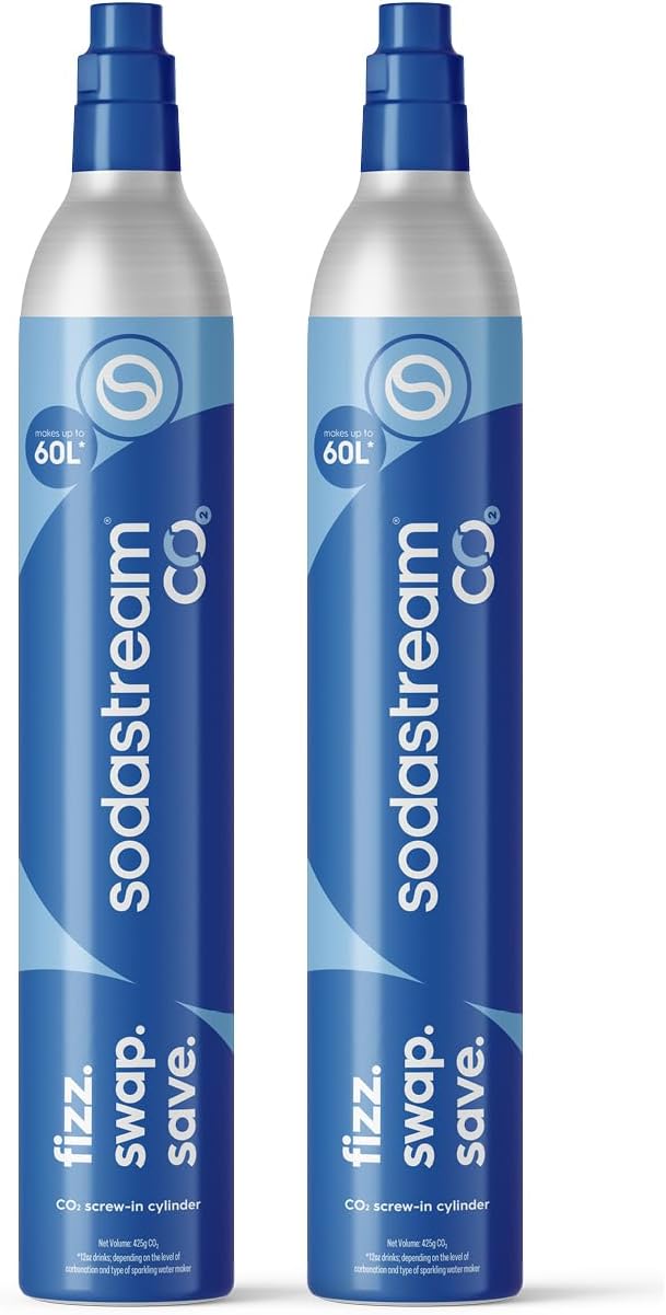 Thumbnail 5 de SodaStream – 2x Cilindri CO₂ Quick Connect, fino a 120 L di acqua frizzante