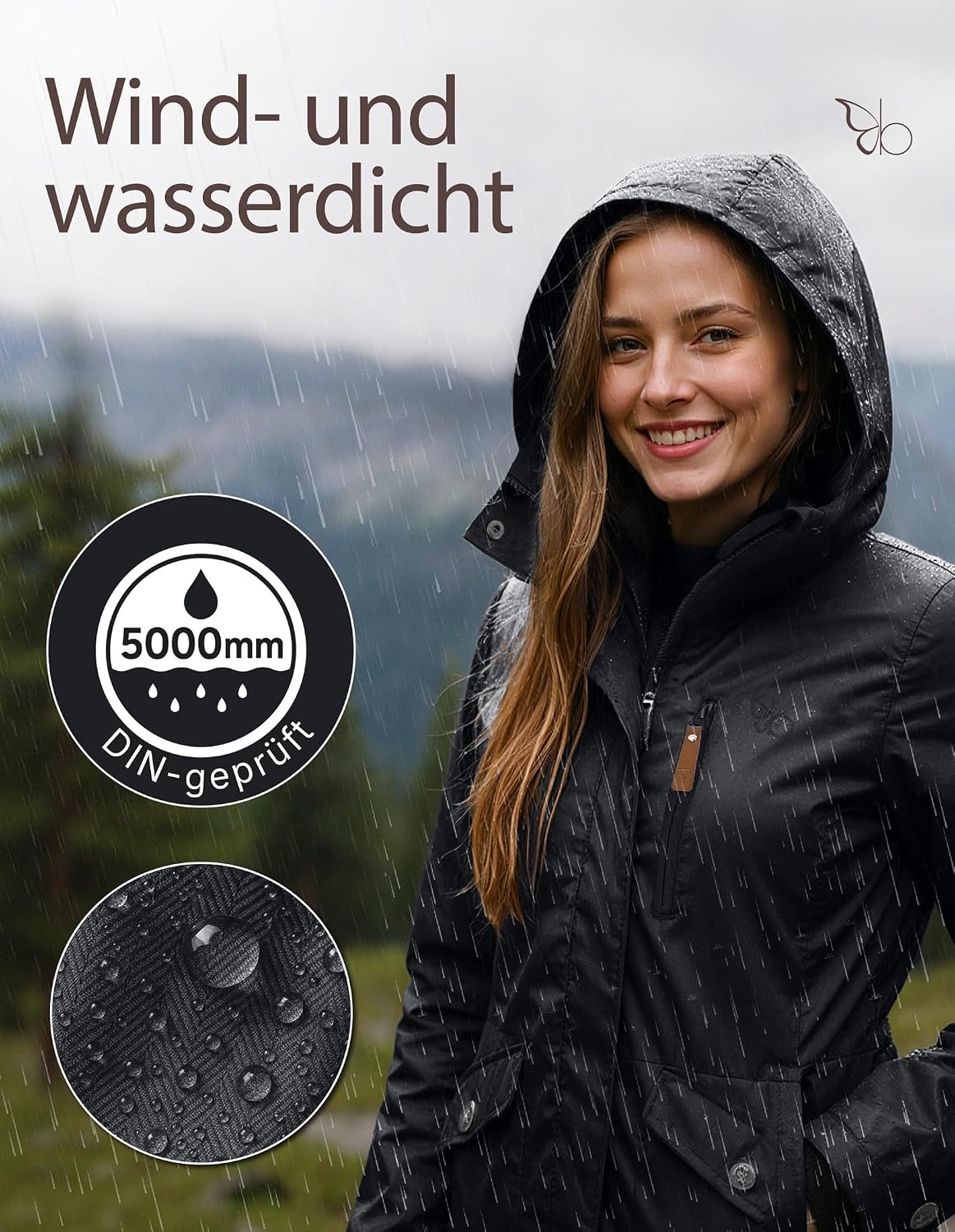 Detalle 2 de berydale Winterjacke Parka Damen
