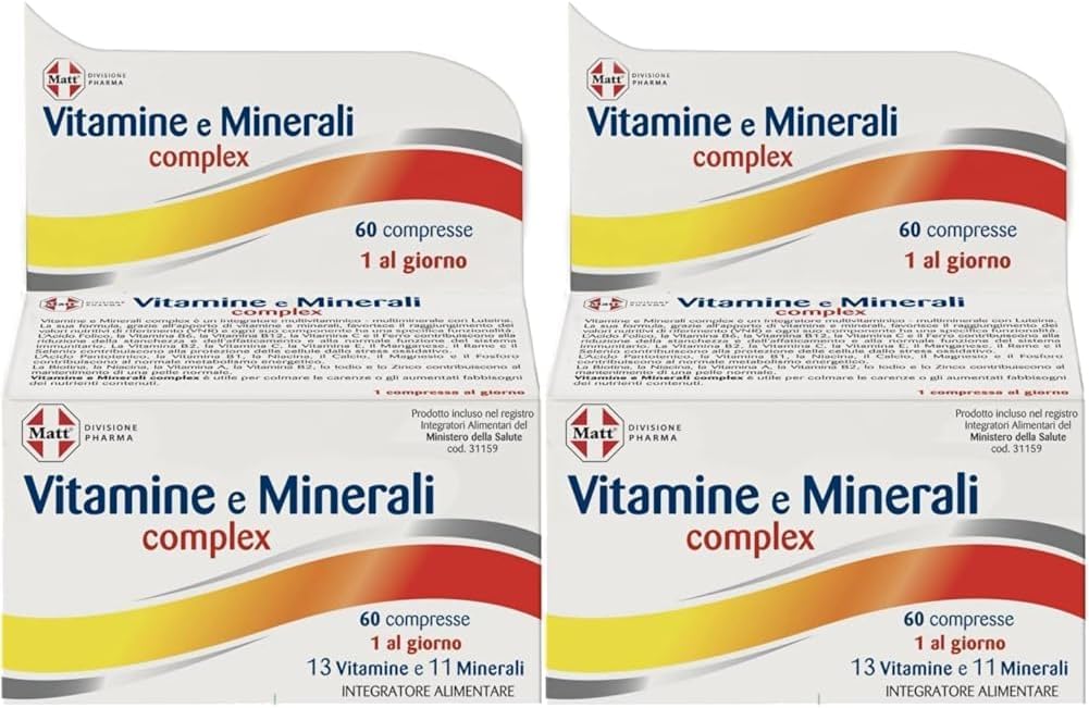 Thumbnail 6 de Matt Divisione Pharma Integratore Multivitaminico e Multiminerale, 60 Compresse