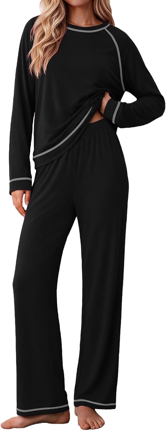 Detalle de Ekouaer Women's Pajama Set